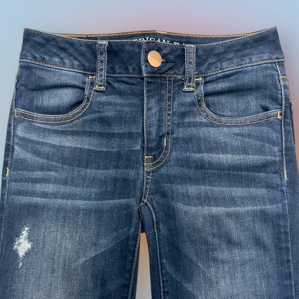 AMERICAN EAGLE Women’s 00 Blue Jean JEGGING